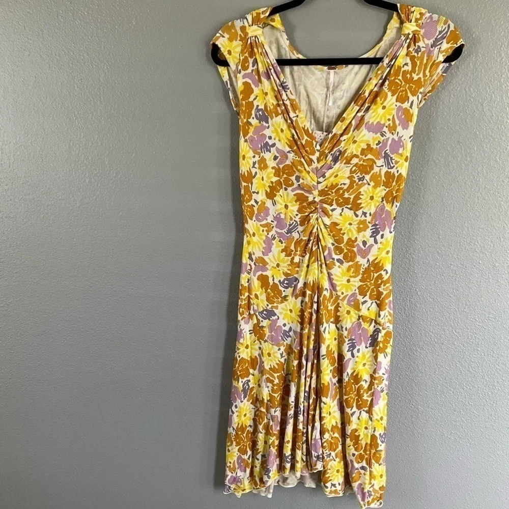 Free People Key To Your Heart Mini Dress New with tags size M floral print D12
